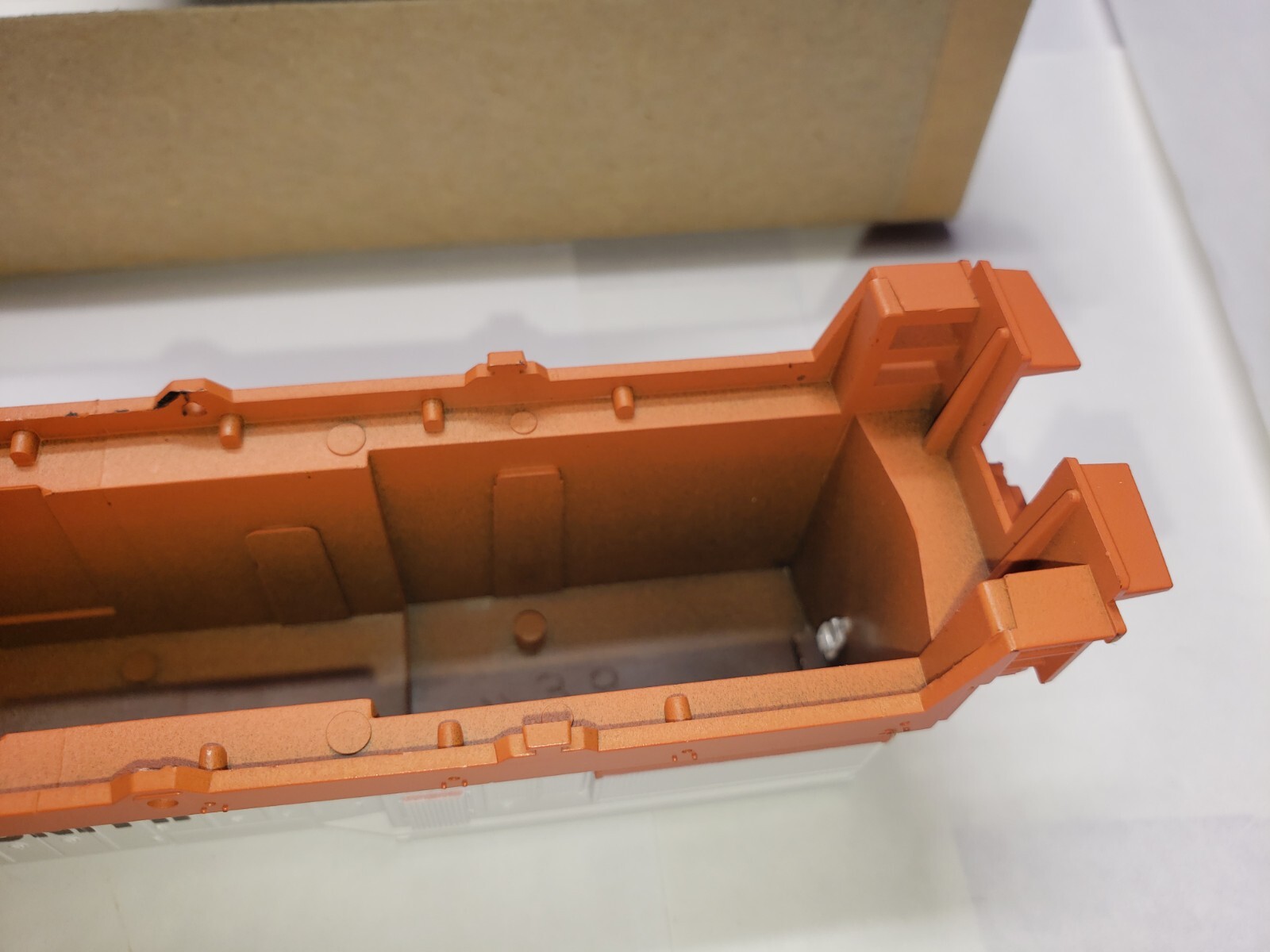 U30B SHELL ONLY Athearn HO Scale ILLINOIS CENTRAL 5004 INCLUDES LENSES And Box