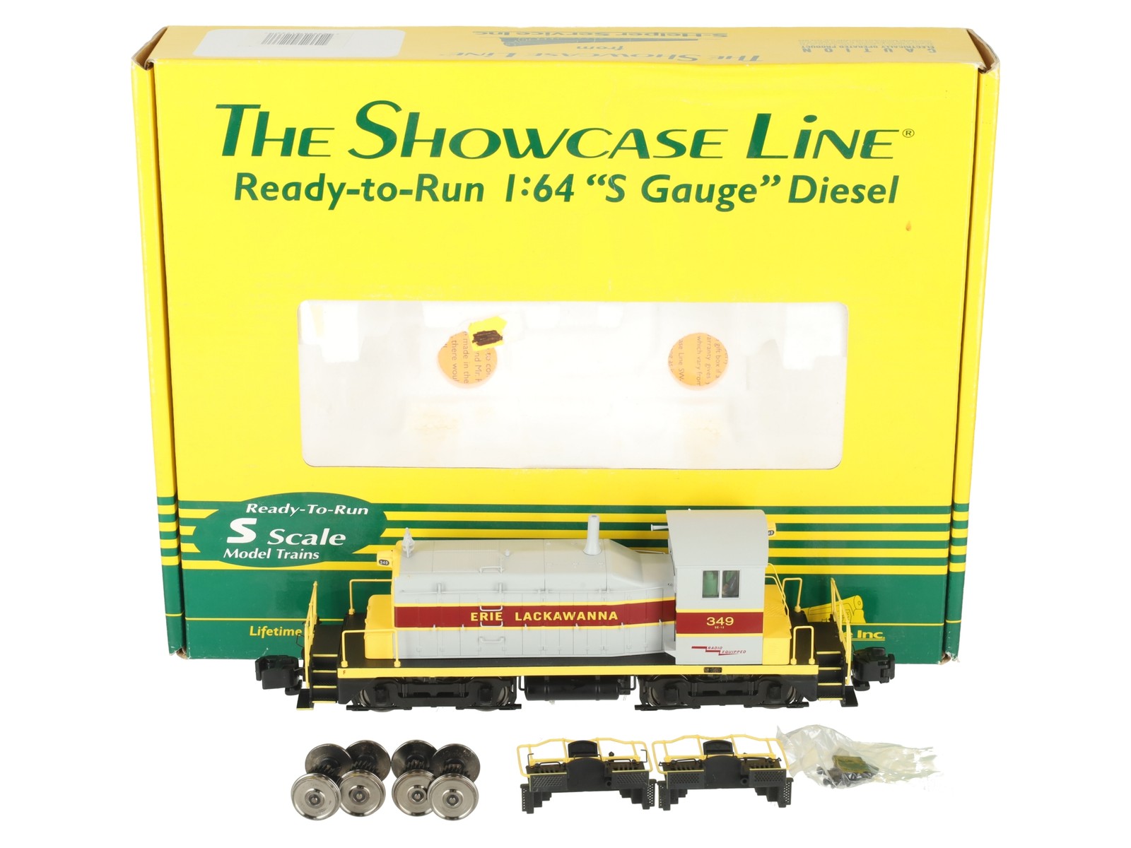 S-Helper 01233 S Scale Erie Lackawanna Diesel Locomotive #349 LN/Box