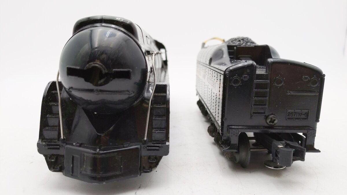 Lionel 6-8100 O Gauge Norfolk & Western 4-8-4 Steam Locomotive & Tender #611 EX