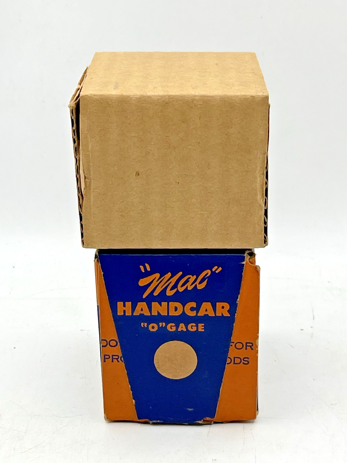 General Models Corporation O Gauge ‘Mac’ Handcar in Solid Original Box w/Insert