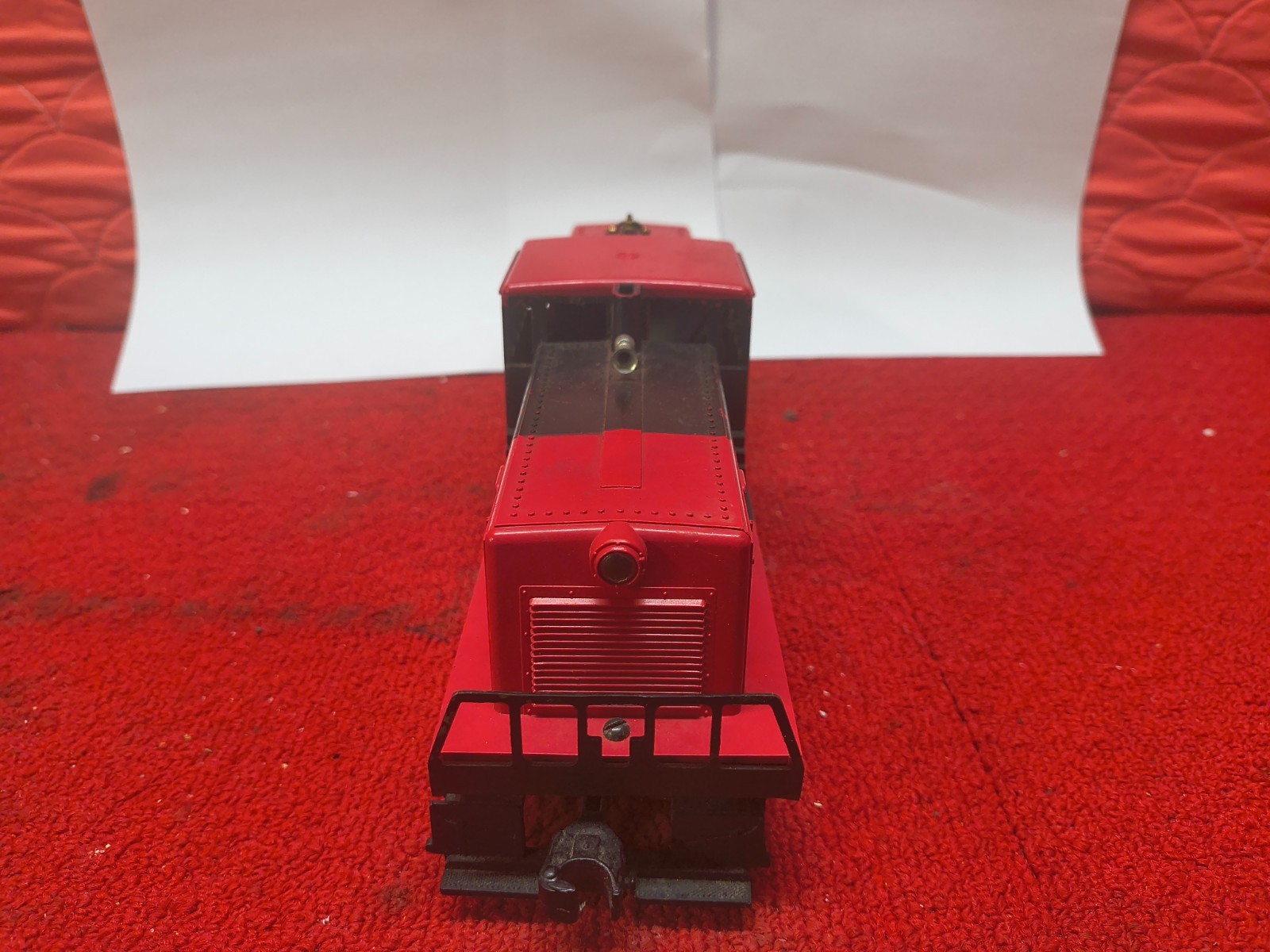 Used Lionel 625 Vintage Lehigh Valley Red & Black Diesel Switcher Good Cond
