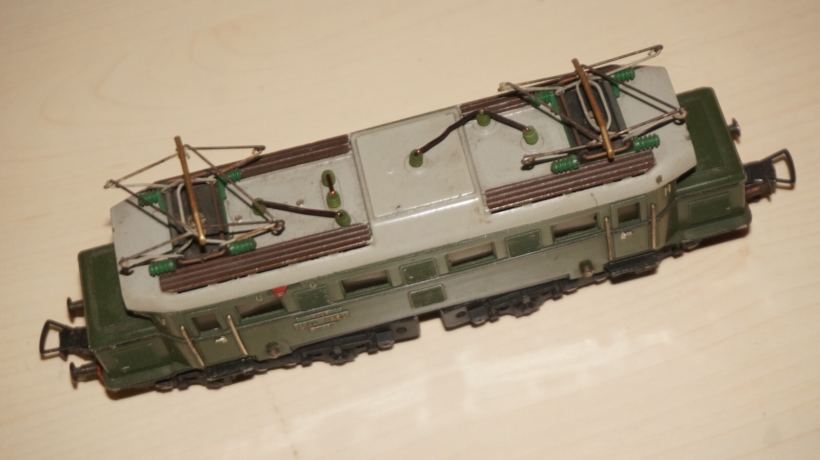 Fleischmann 1345 H0 Direct Current Electric Locomotive E 44 1952 Metal – Runs –