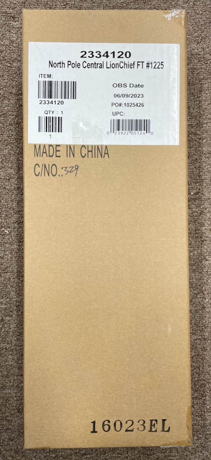 Lionel 2334120 North Pole Central LionChief FT Christmas #1225 O Gauge – NEW