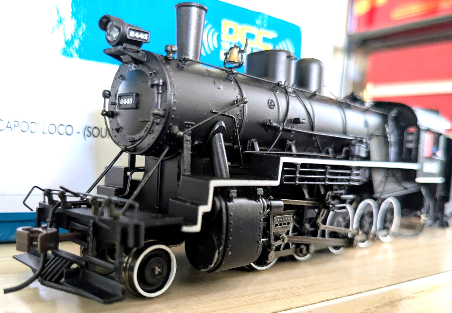 **LNIB **SOUND&DCC** 2-10-0 DECAPOD SUSQUEHANNA SPECTRUM HO *RUNS & SOUNDS G@@D!
