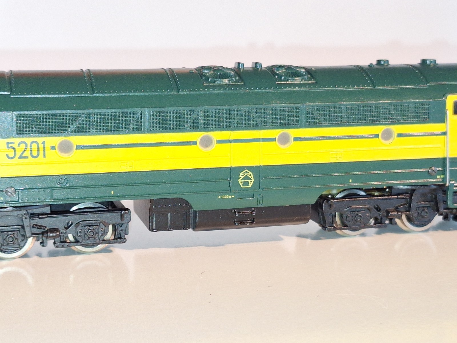 Fleischmann 4270 SNCB Diesel. New Old Stock. Mint Cond. Boxed. HO. 2 rail DC