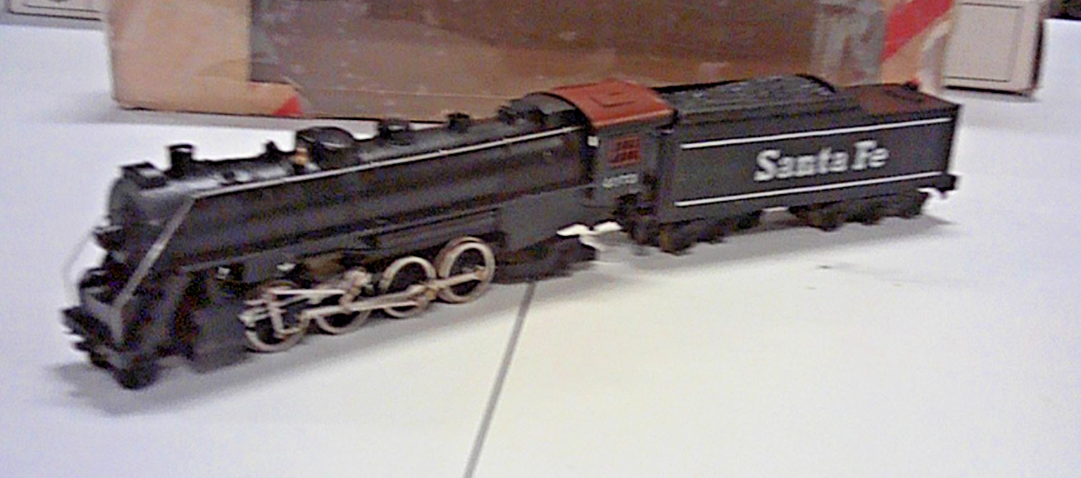 PENN LINE MIKADO 2-8-2 STEAM LOCOMOTIVE – SANTA FE #4073 – USED