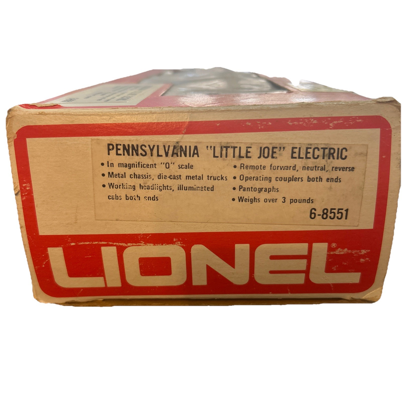 Lionel Trains 6-8551 Pennsylvania “Little Joe” Electric Locomotive