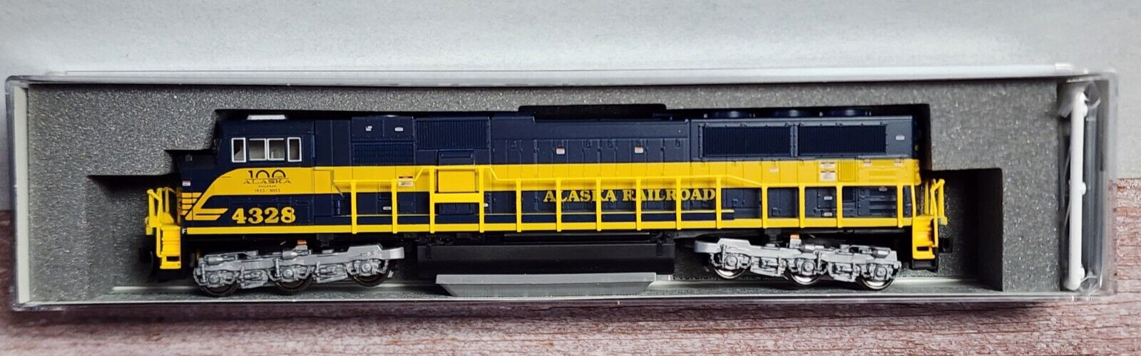 ALASKA RR SD70MAC 4328 100 Year Kato N Scale 176-6412-S ESU LokSound DCC Decoder