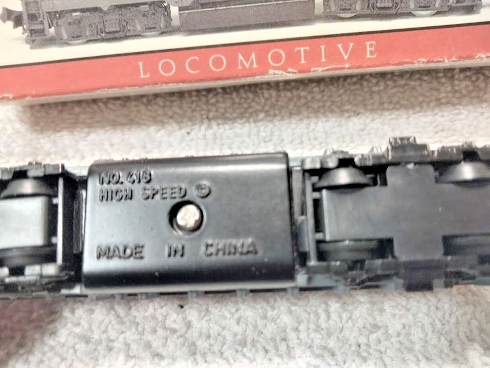 N Scale High Speed Southern Pacific # 9725 Diesel & Tank Car In Original Boxes