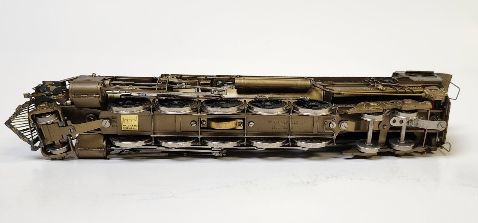 Santa Fe 2-10-4 5000 Series “Madam Queen” Steam Locomotive & Tender Brass HO