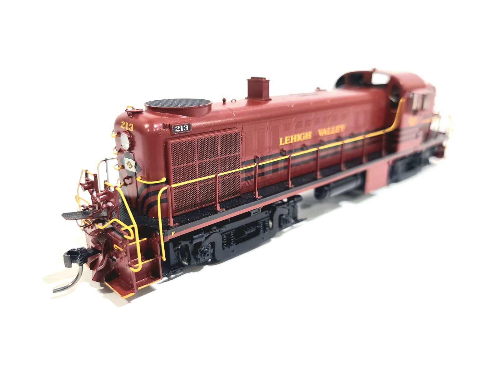Division Point LV Alco RS-2 Lehigh Valley #213 HO Brass Model #DP-4458 DCC