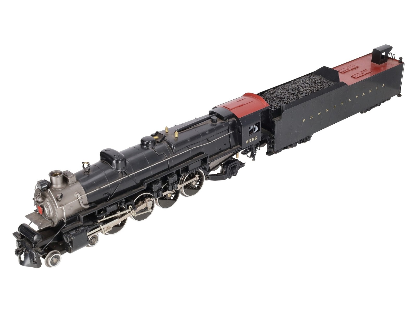 Weaver 6755 BRASS PRR 4-8-2 M1a Mountain Steam Engine & Tender #6755 (3 Rail) EX