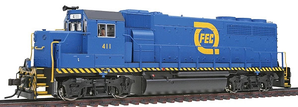 Atlas Silver HO FEC Florida East Coast GP40-2 Diesel Locomotive #413 NOS DCC Rdy