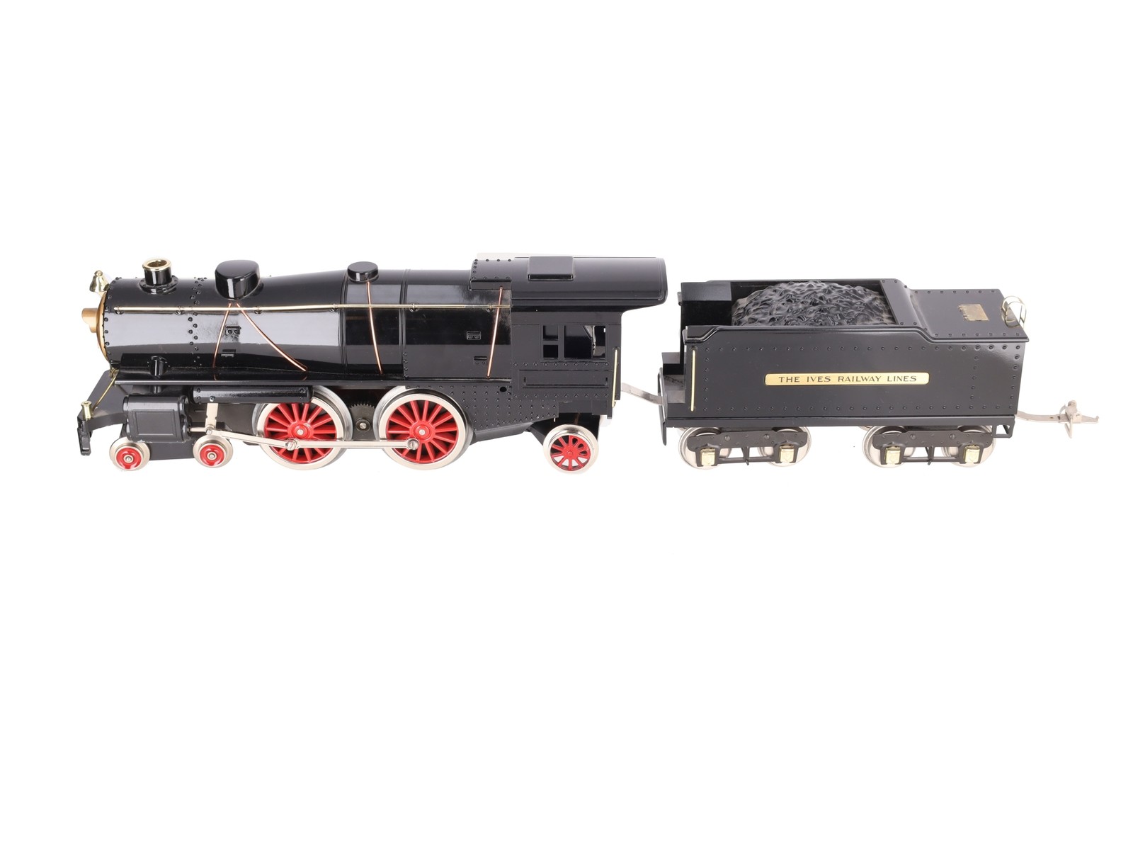 MTH 10-1123-1 Std. Gauge Tinplate #1134 Ives Steam Locomotive and Tender w/PS1