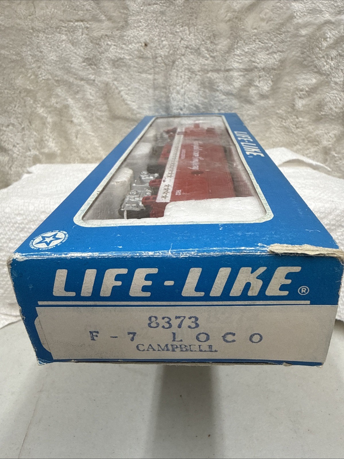 Vintage Life-Like HO Diesel Locomotive F-7 Campbell Soup Company 8373 New In Box