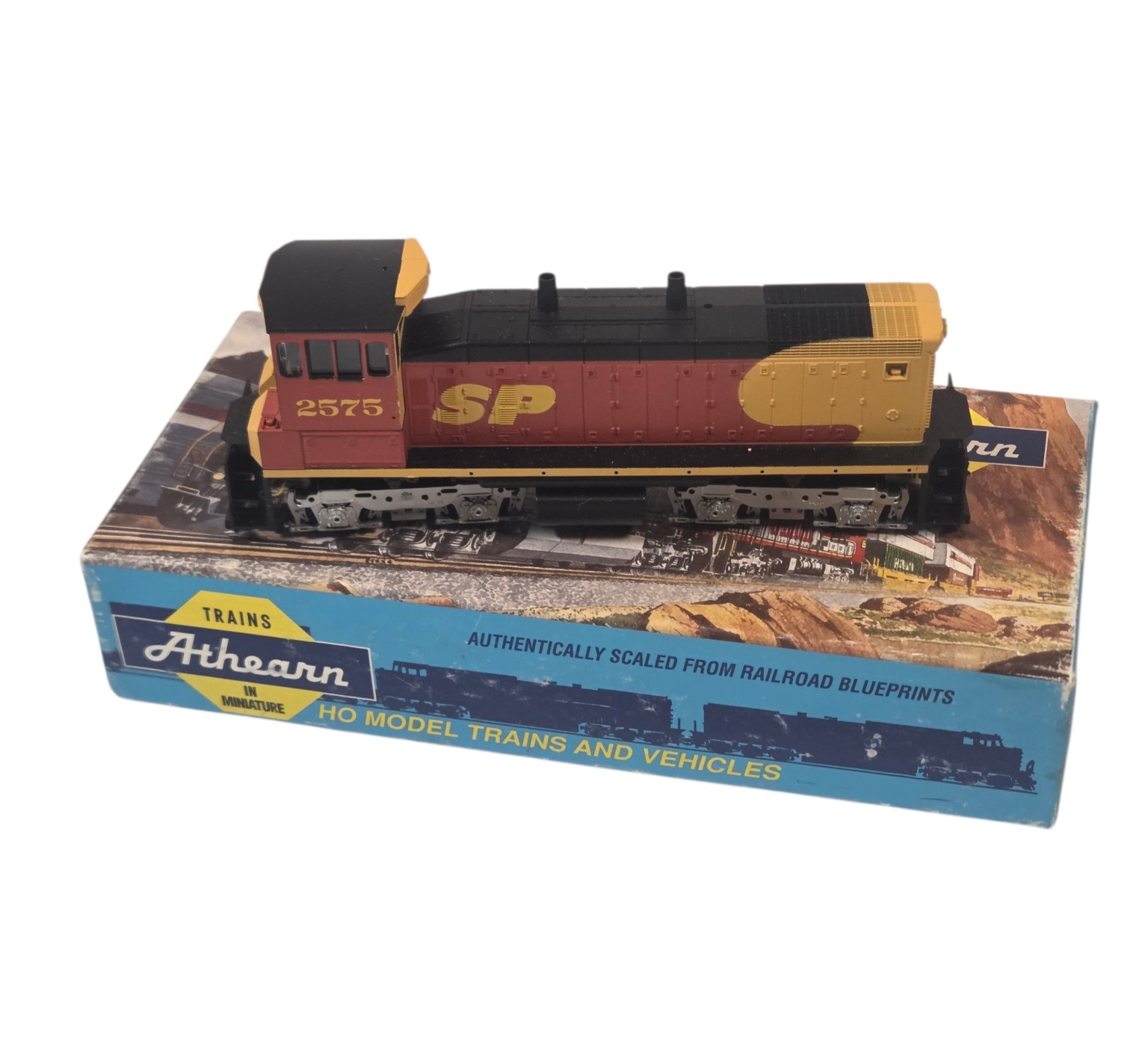 Athearn HO SW1500 SP #2575 Kodachrome Era SPSF Colors NOS Blue Box