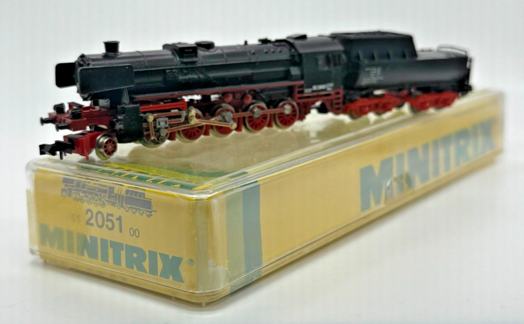 N Scale Minitrix 51 2051 00 BR 52 Steam Locomotive Original Box