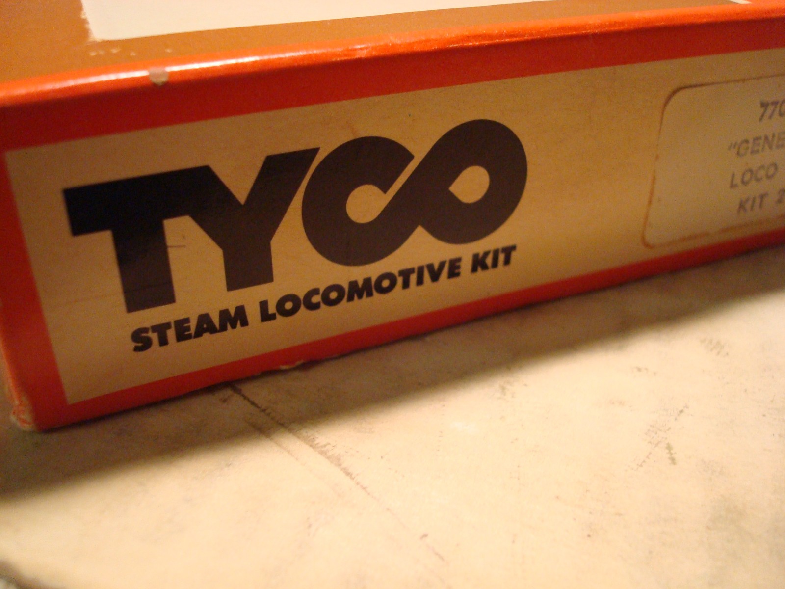 Tyco SteamLocomotiveKit 210 General LocoTender 4-4-0 7705 allparts in sealed bgs