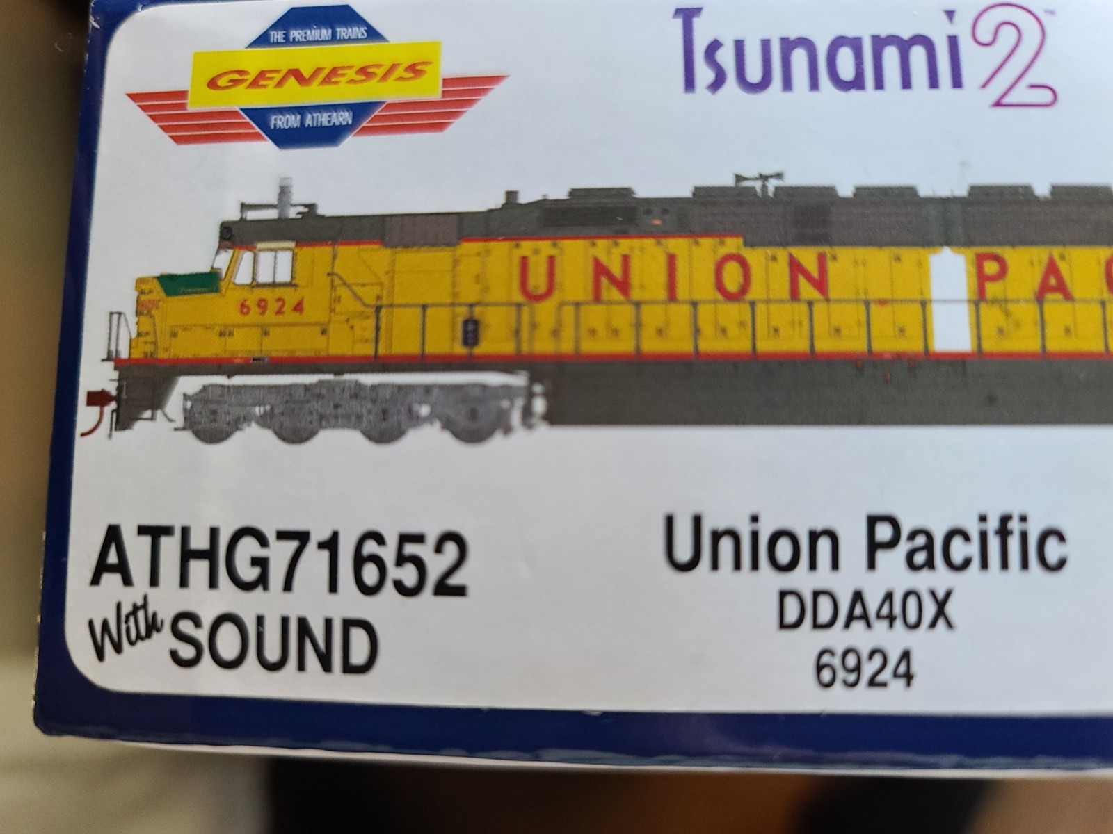 ATHEARN HO EMD DDA40X “Centennial” Union Pacific UP #6924 DCC/SND. SIREN!!!