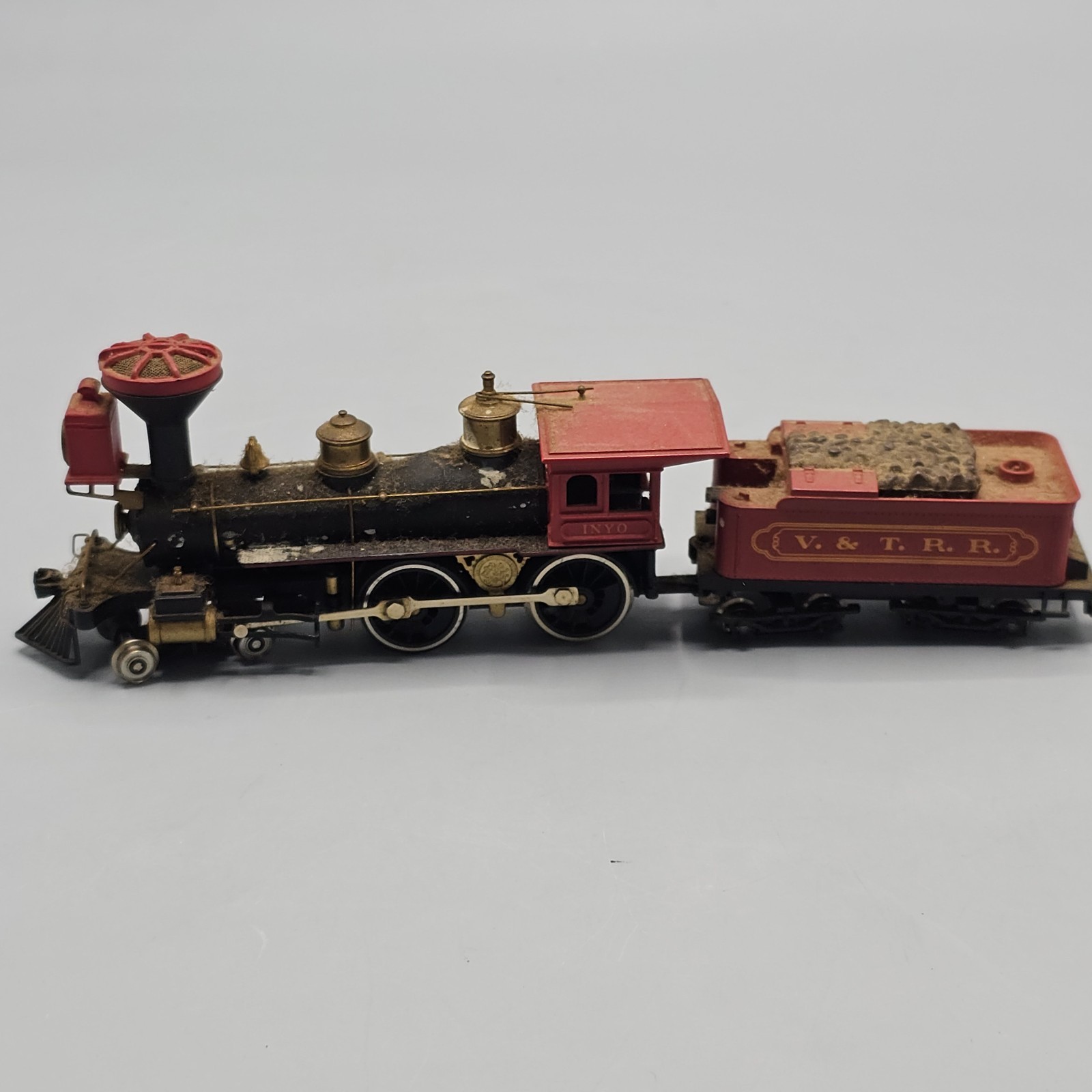 Vintage Baldwin Locomotive Works Philadelphia Train & Tender V&TRR Untested