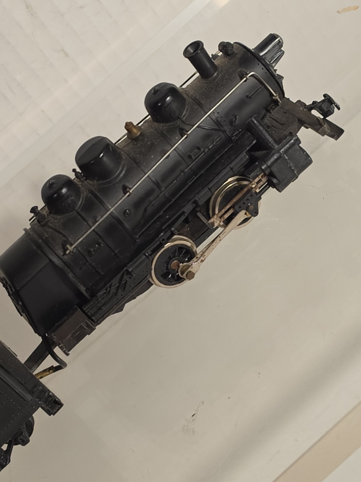 VTG STEAM ENGINE LOCOMOTIVE COAL TENDER HO SCALE BLACK