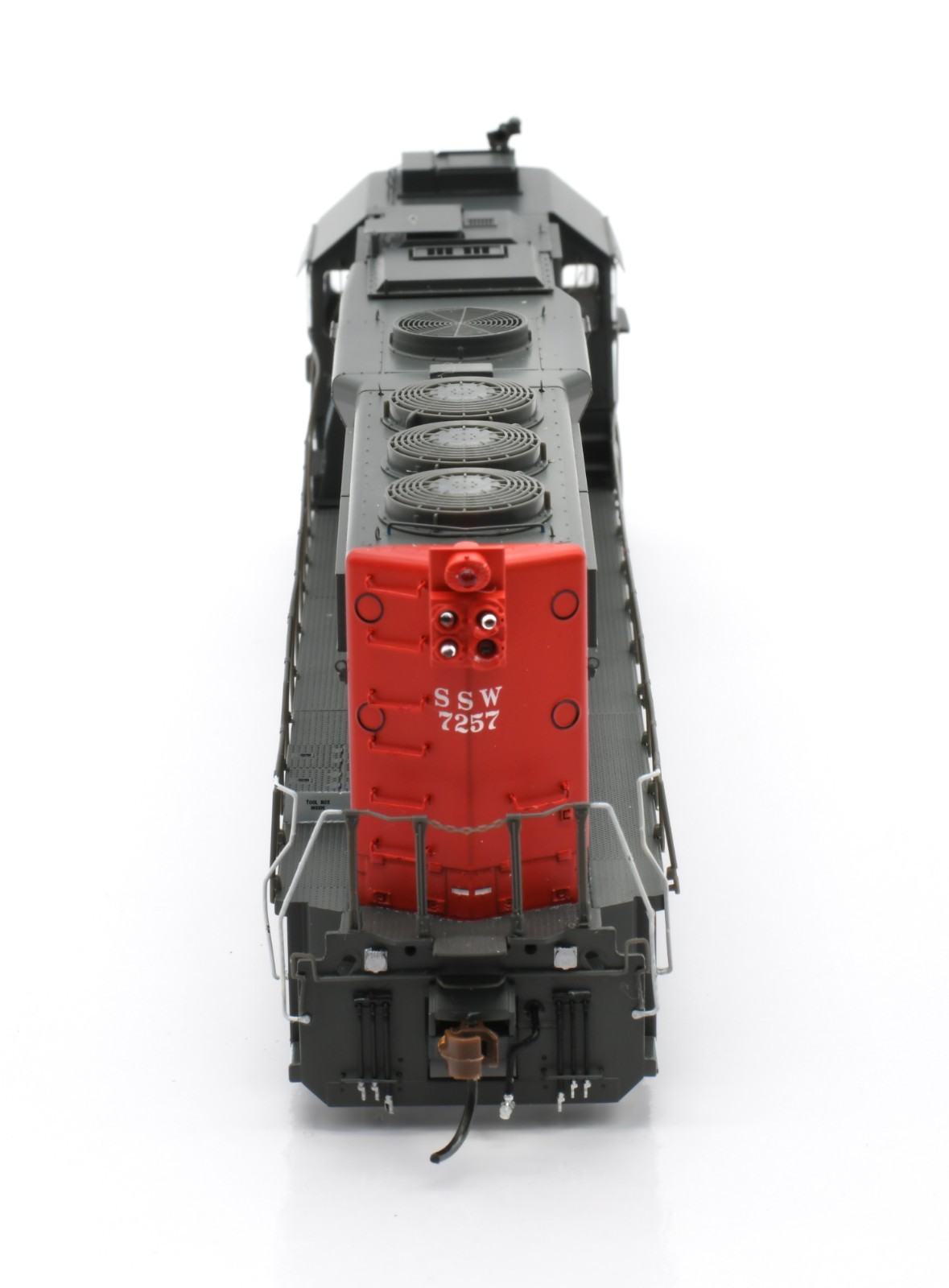 Athearn Genesis GP40-2 | Cotton Belt SSW 7257 | Custom DCC | ATHG40926