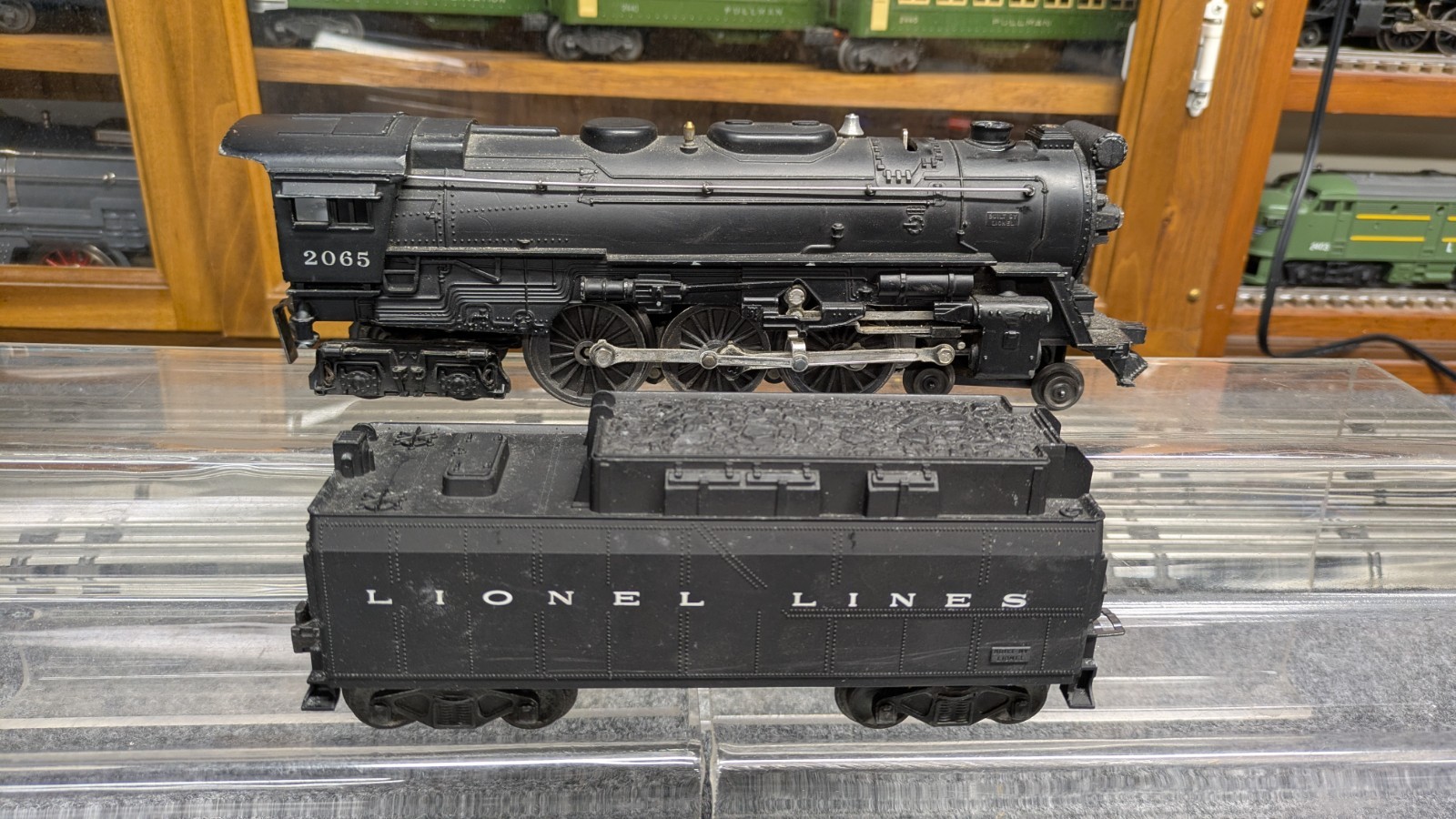 Lionel Postwar O Gauge 2065 Hudson Steam Locomotive & 6026W Tender – Tested