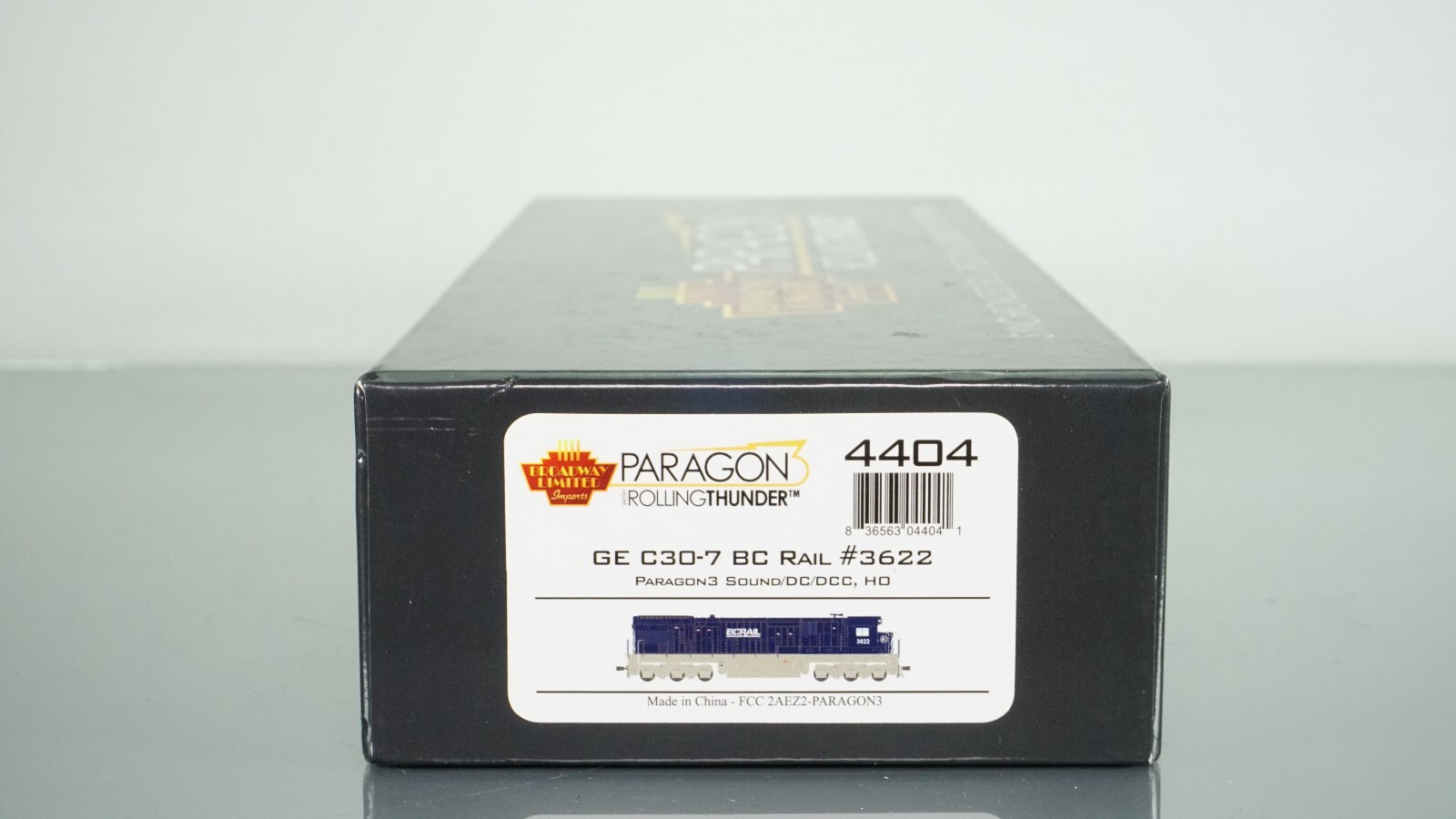 Broadway Limited GE C30-7 BC Rail 3622 DCC w/Sound HO scale