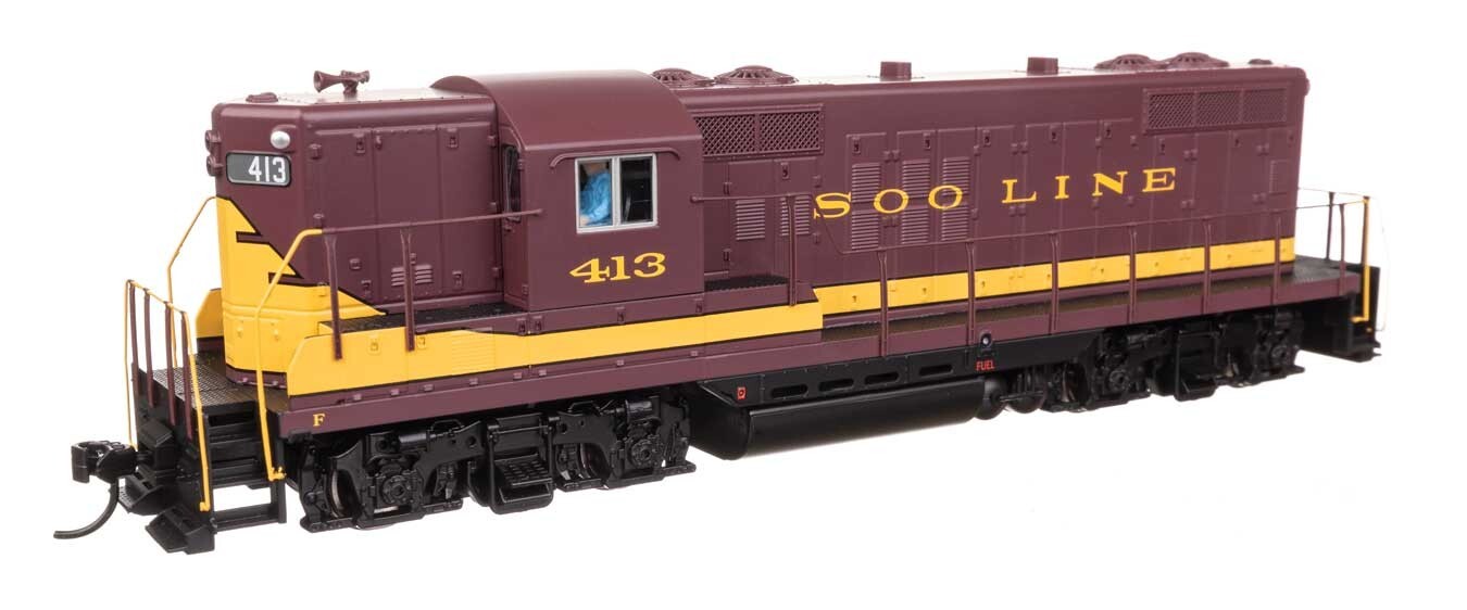 20502 Walthers HO EMD GP9 Phase II with High Hood ESU(R) Sound and DCC Soo Line