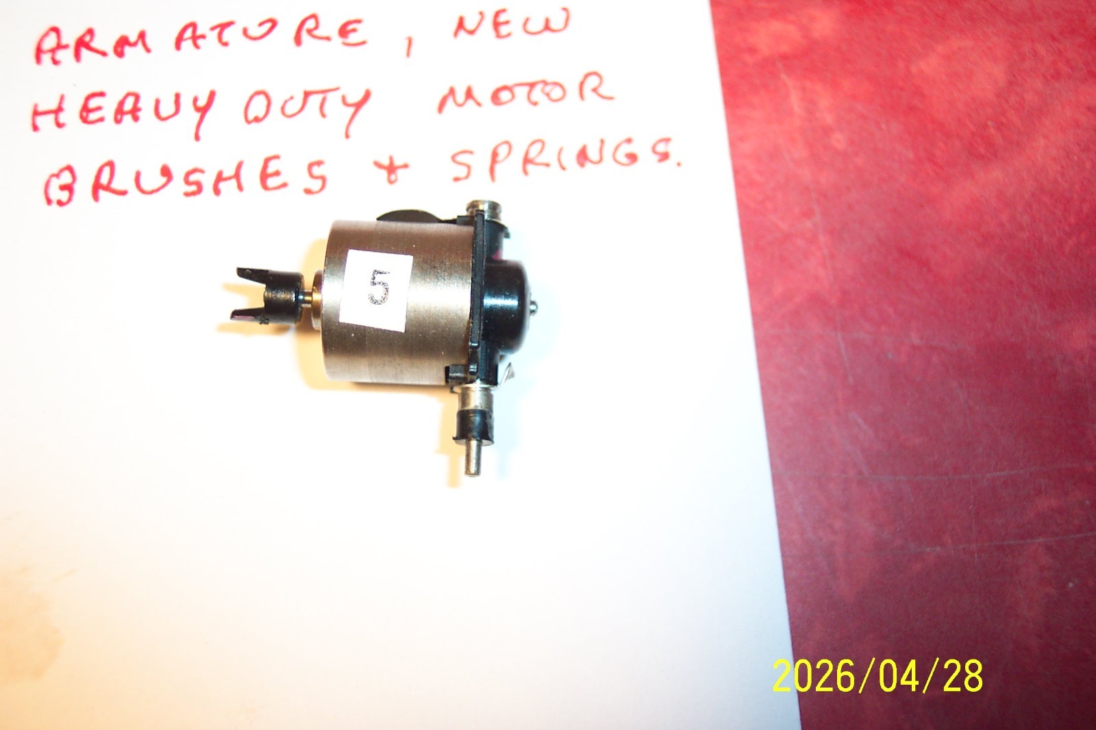 Atlas/RIVAROSSI 4-6-2 or 2-8-2 UPGRADED LOCOMOTIVE MOTOR , Used, N Scale