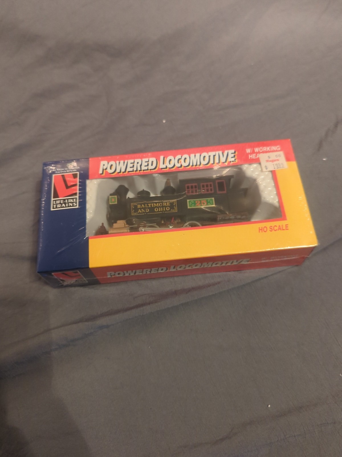 Life-Like Trains Powered Locomotive 8300 Teakettle B&O #25 *sealed*