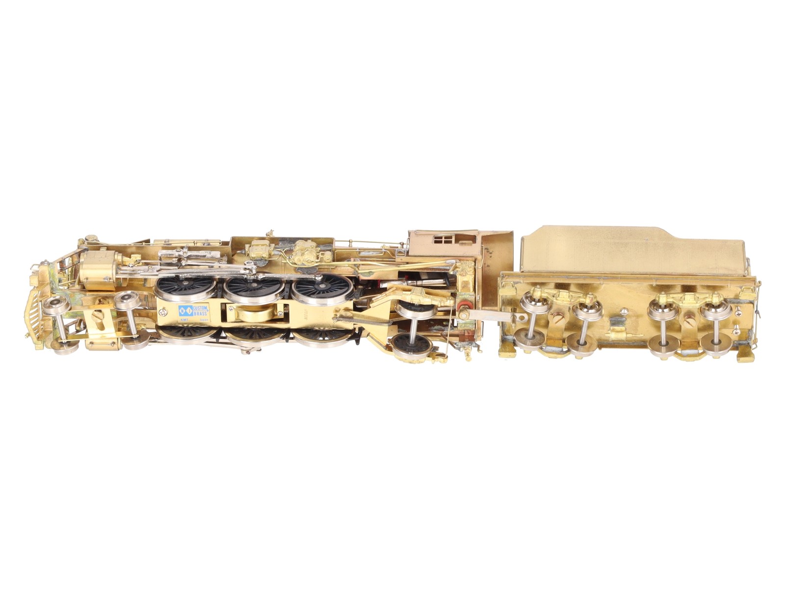 Custom NJ Brass ST-219 HO BRASS NYNH&H Class I-4 4-6-2 Steam Loco & Tender EX