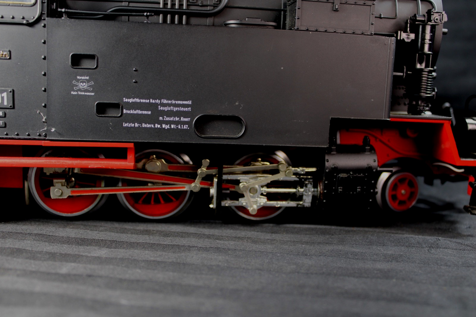 LGB #2080 S G Scale 2-6-2 Tank Engine R/N996001 W/Sound & Box MINT