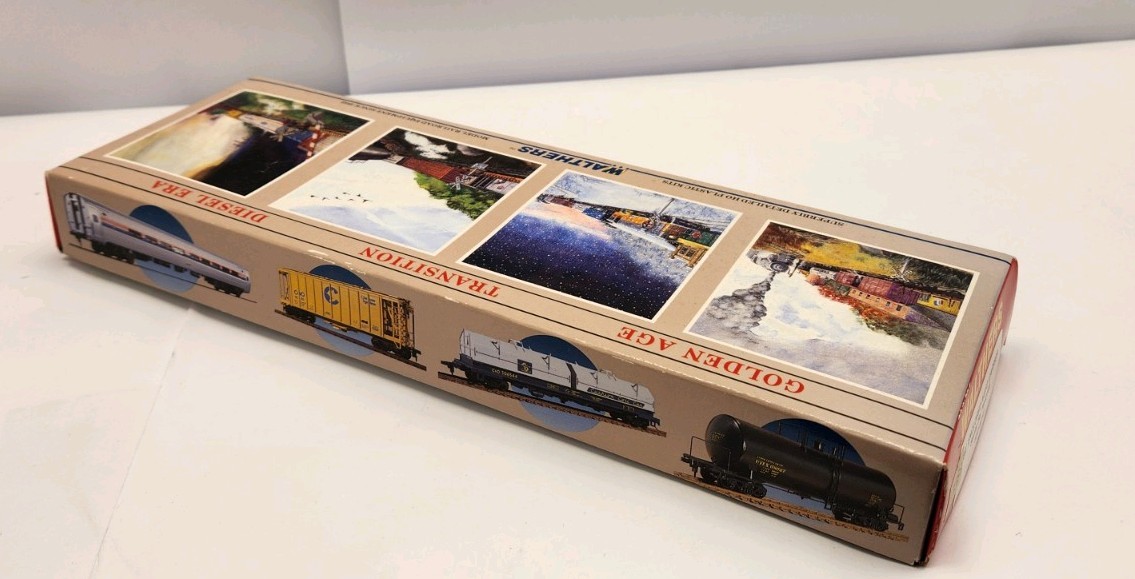Walther’s HO 89′ ENCLOSED AUTO CARRIER SANTA FE #912148 NOS B91