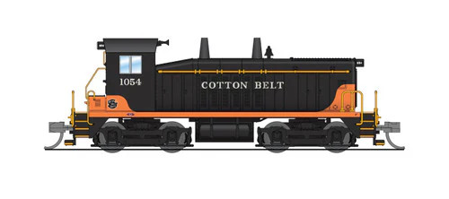 BLI N 9349 EMD SW7 Switcher Loco Cotton Belt 1057 Black & Orange (DCC and Sound)