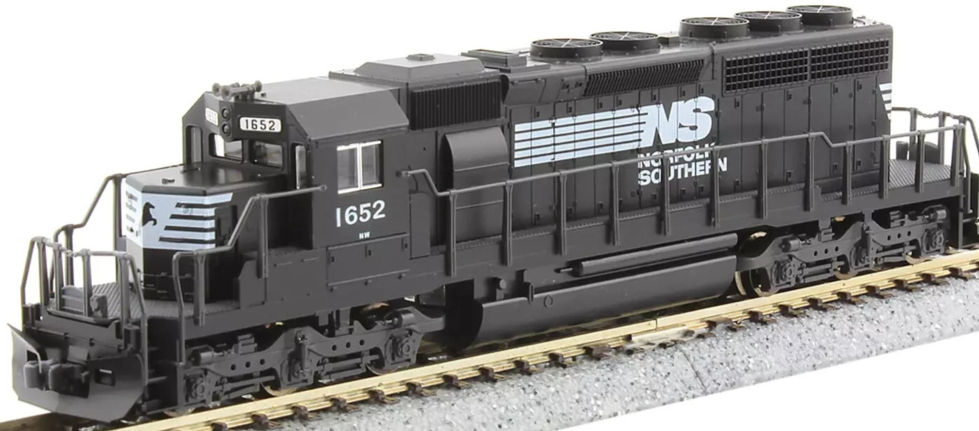 KATO 1764827 N Scale EMD SD40-2 (Early) Norfolk Southern NS 6116 176-4827 DC