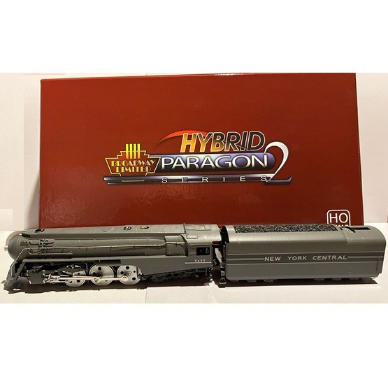 Broadway Limited 1197 Brass Hybrid NYC Dreyfuss Hudson #5453 Paragon 2 HO Scale