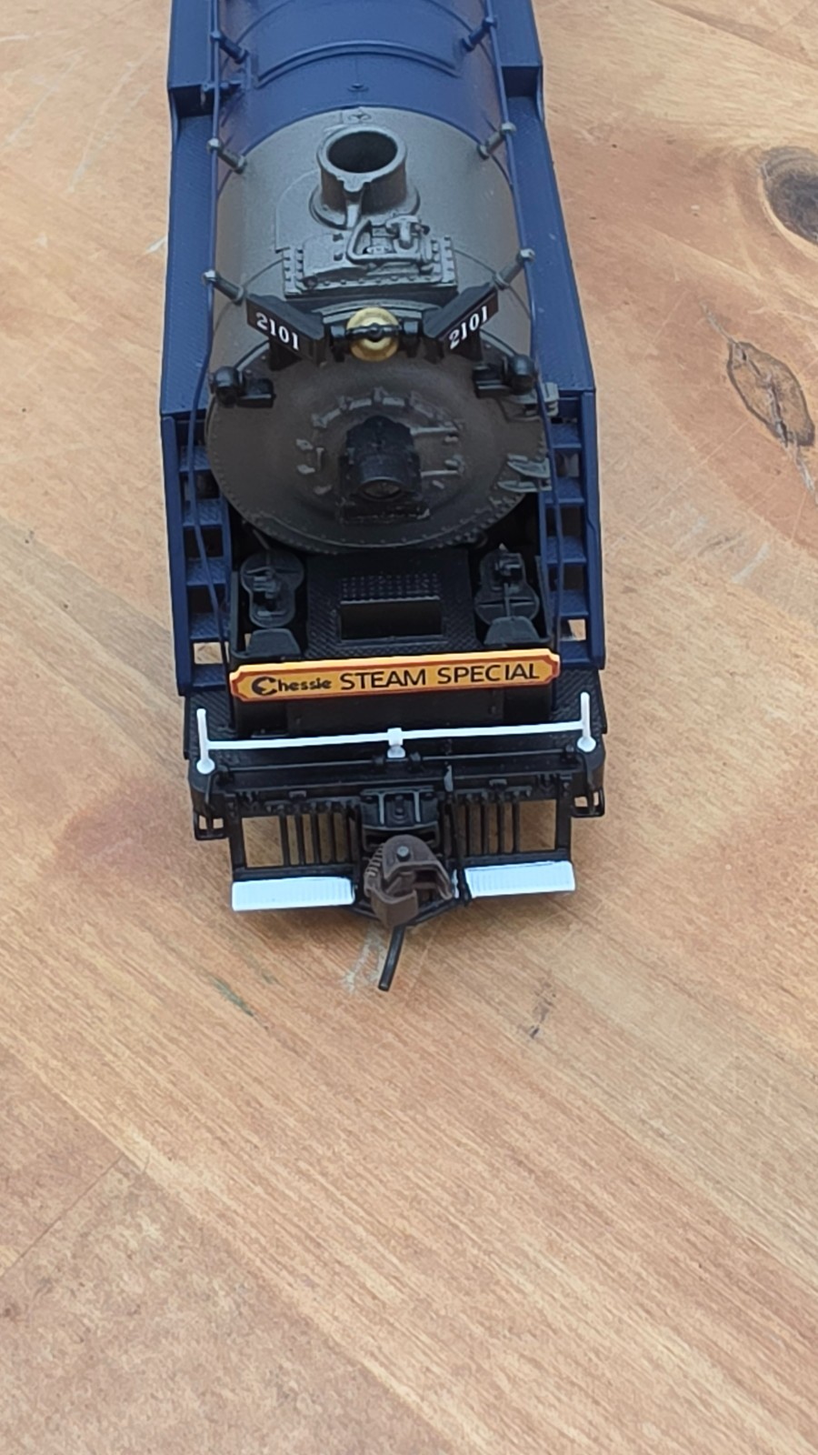Precision Craft Models HO Reading T1 4-8-4 Chessie Steam Special Locomotive 598