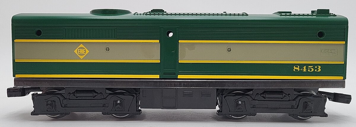 Lionel 6-8453 O Gauge Erie Alco Non-Powered B-Unit Diesel Locomotive #8453 EX