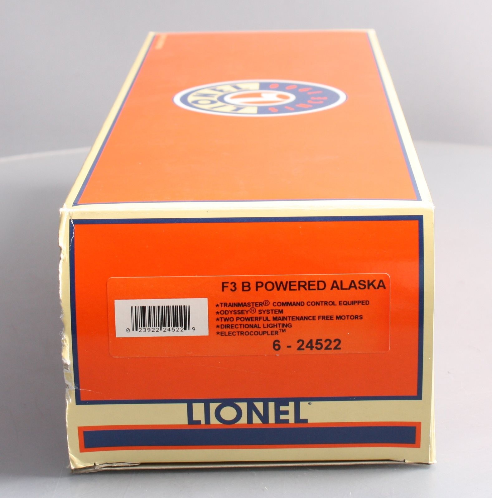 Lionel 6-24522 O Gauge Alaska F3 Powered Diesel B-Unit w/TMCC #1519 NIB