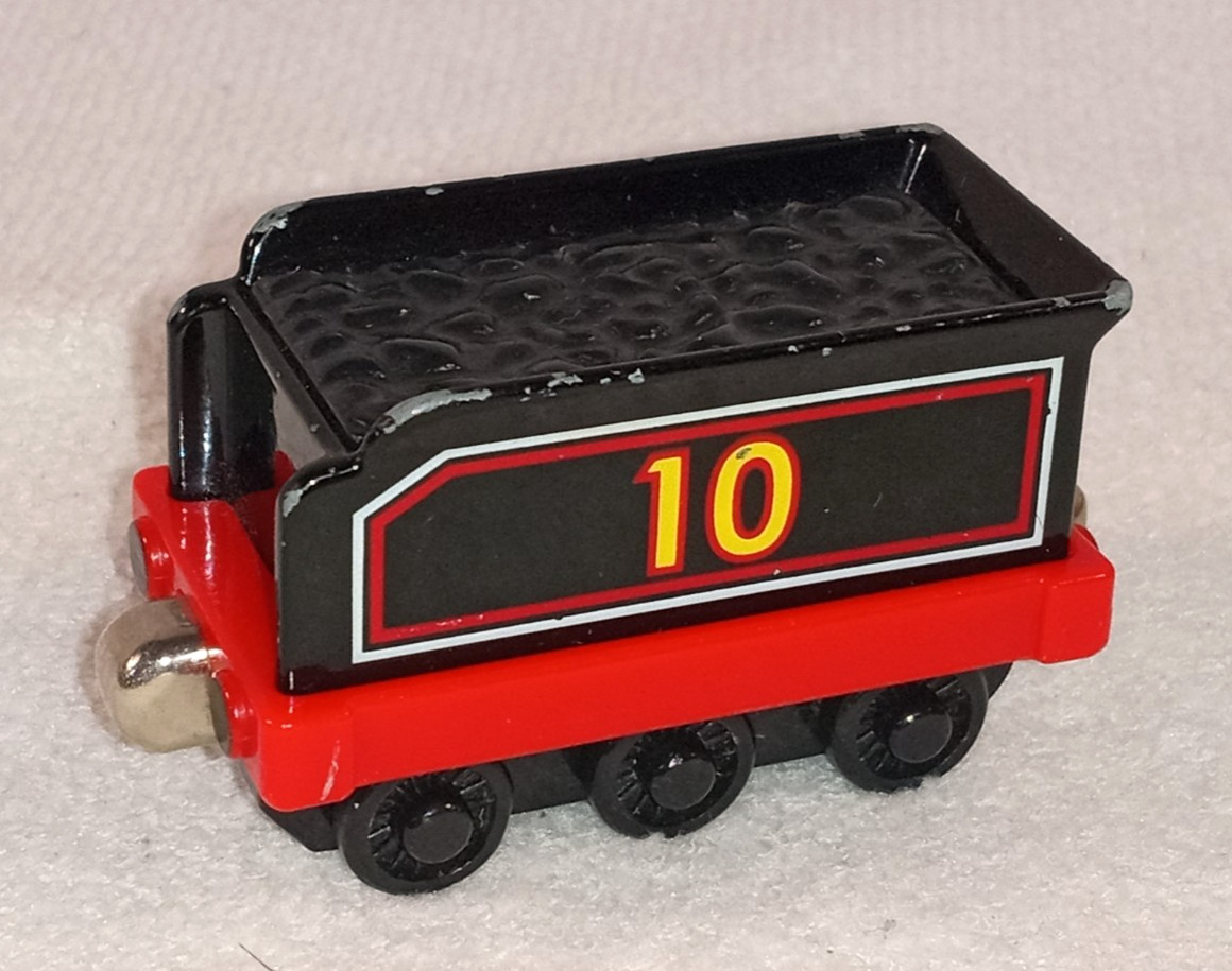 Thomas & Friends Take Along & N Play Diecast Magnetic #10 black BOX coal CAR a.3