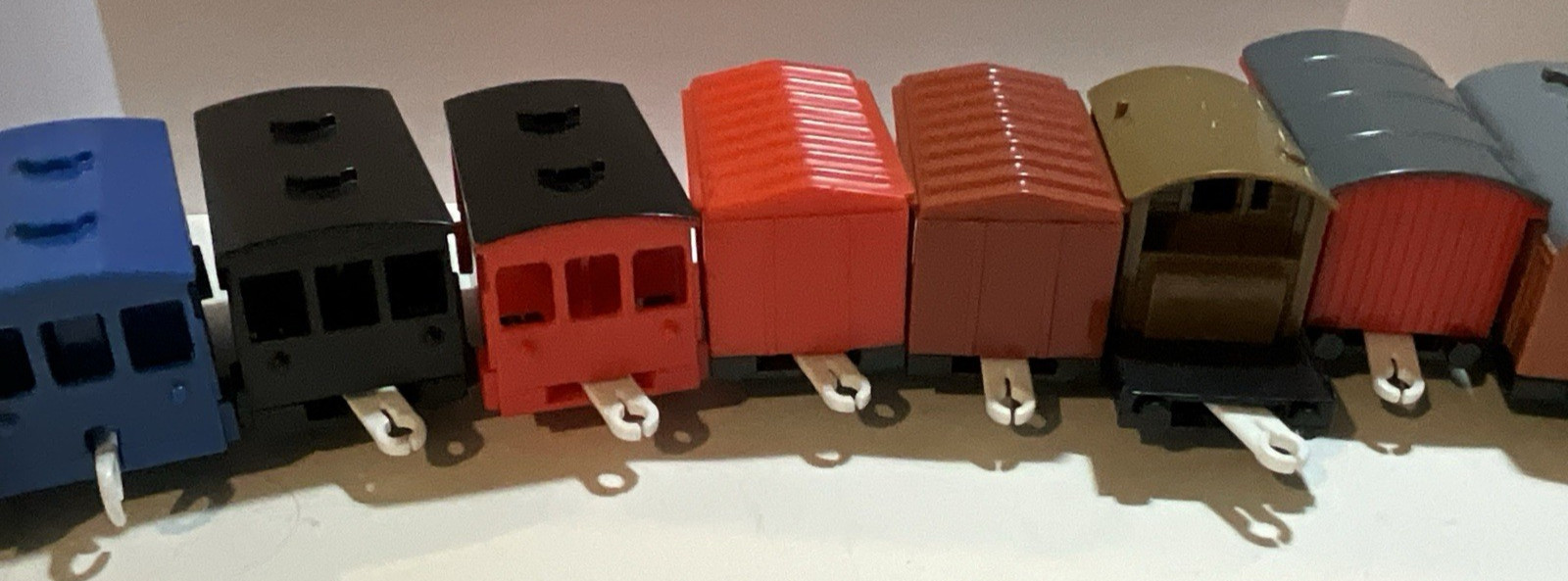 Thomas & Friends Mattel Trackmaster Trouble Trucks Train Tender Car Pcs 10 VTG