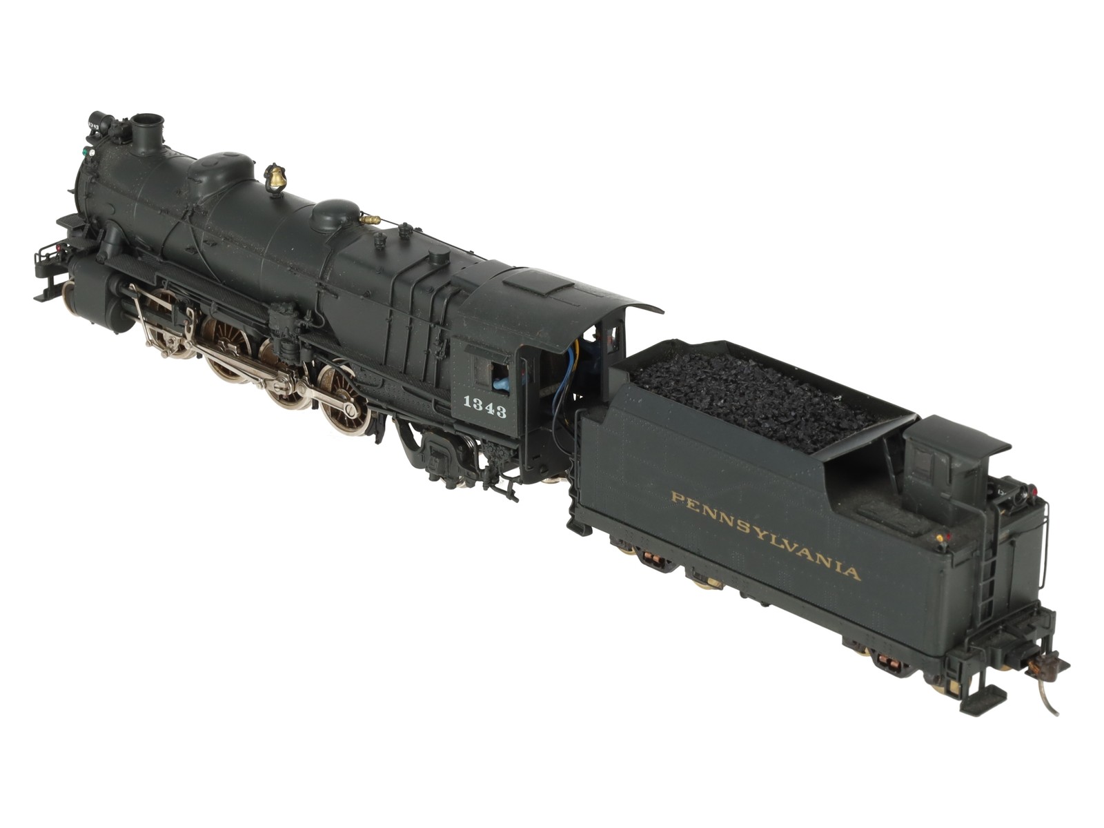 Scale Models HO Scale Pennsylvania Railroad Steam Locomotive #1343/Box