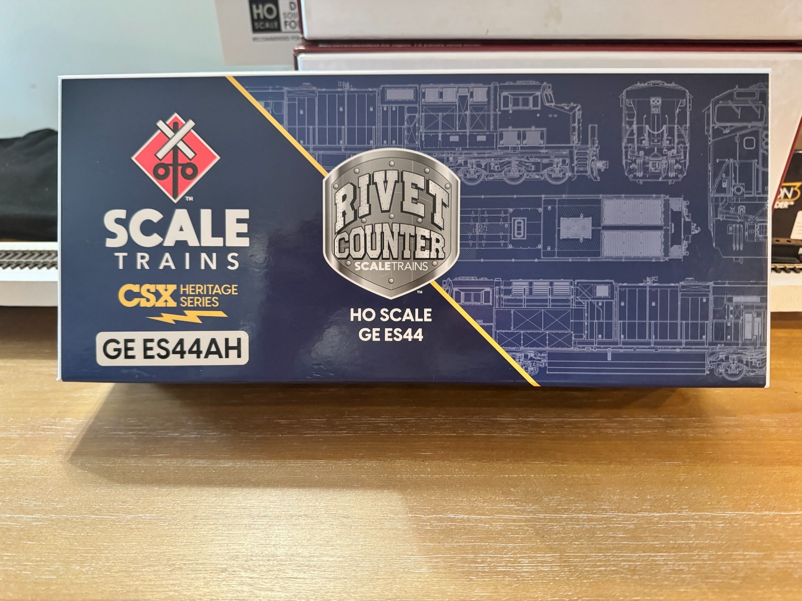 Scaletrains SXT39912 Rivet Counter ES44AH CSX (C&O) #1869 DCC/Sound SSS Speaker