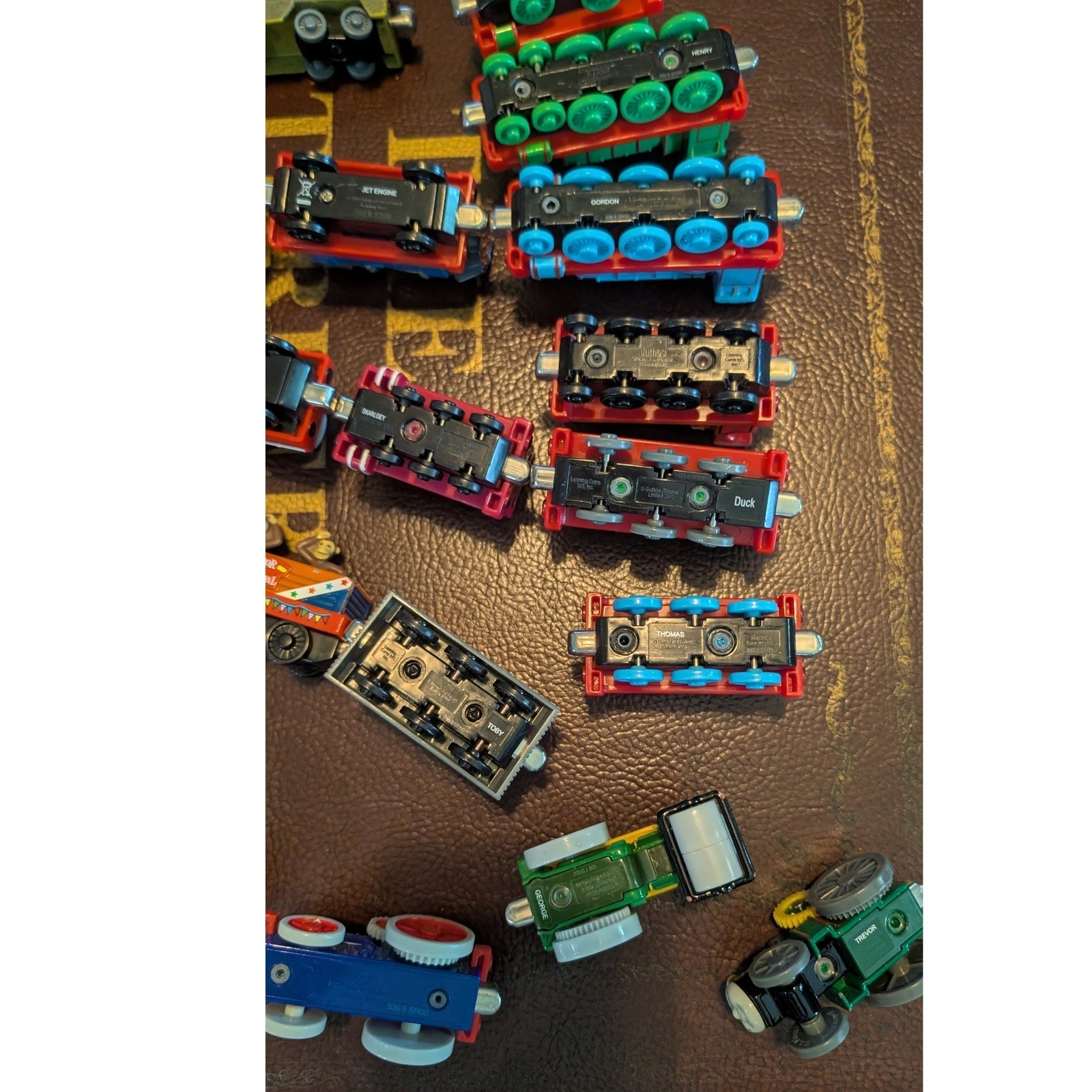 Thomas & Friends Take Along Diecast Train Lot 32 Pc Thomas Percy Harold Carnival