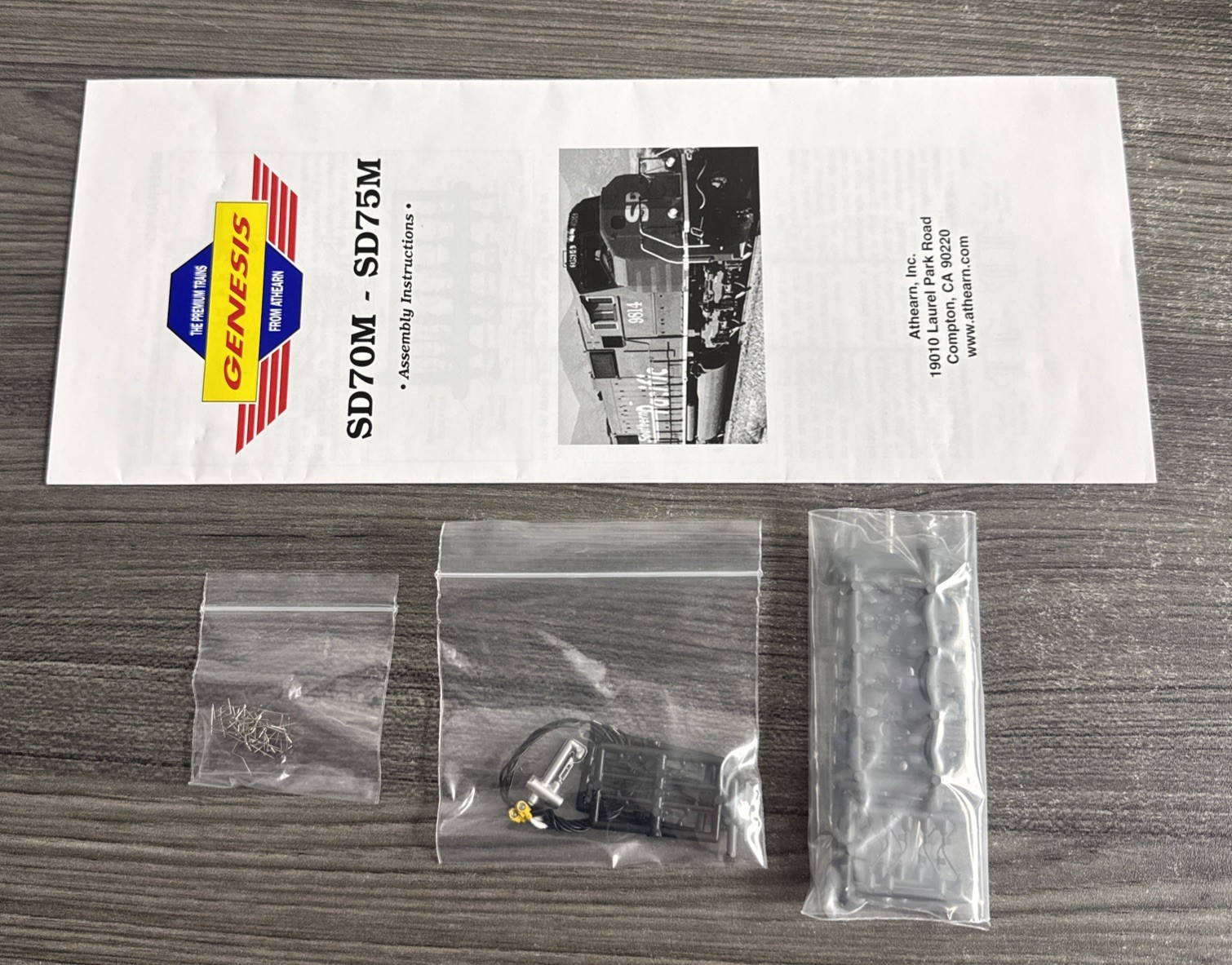 Athearn Genesis HO #G6169 Union Pacific SD70M Diesel Locomotive #4546 – NIB!