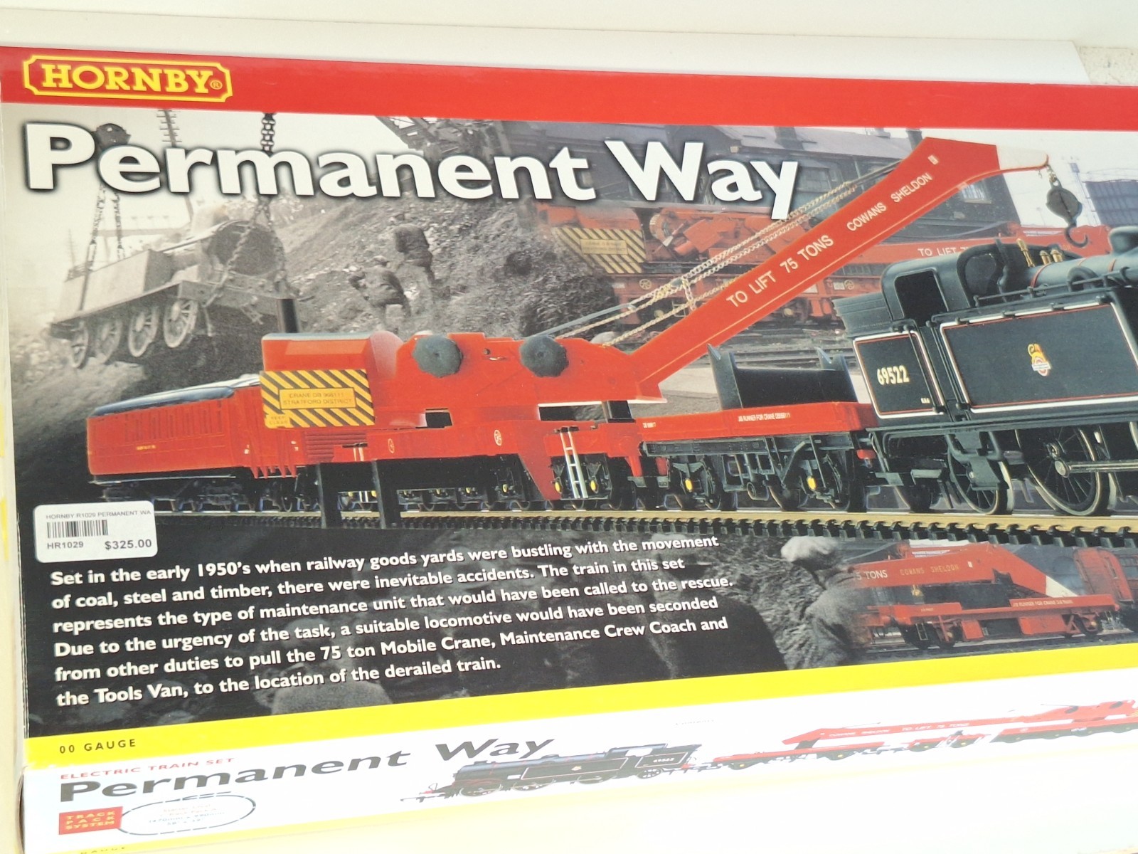 Hornby R1029 Permanent Way Boxed Set & Track. New Old Stock. Mint Cond. OO Scale