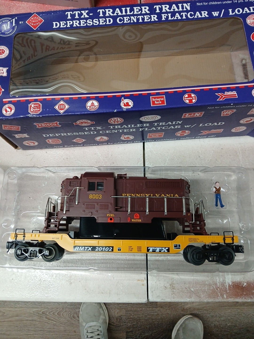 Rmt TTX Diesel Body On Trailer New In The Box