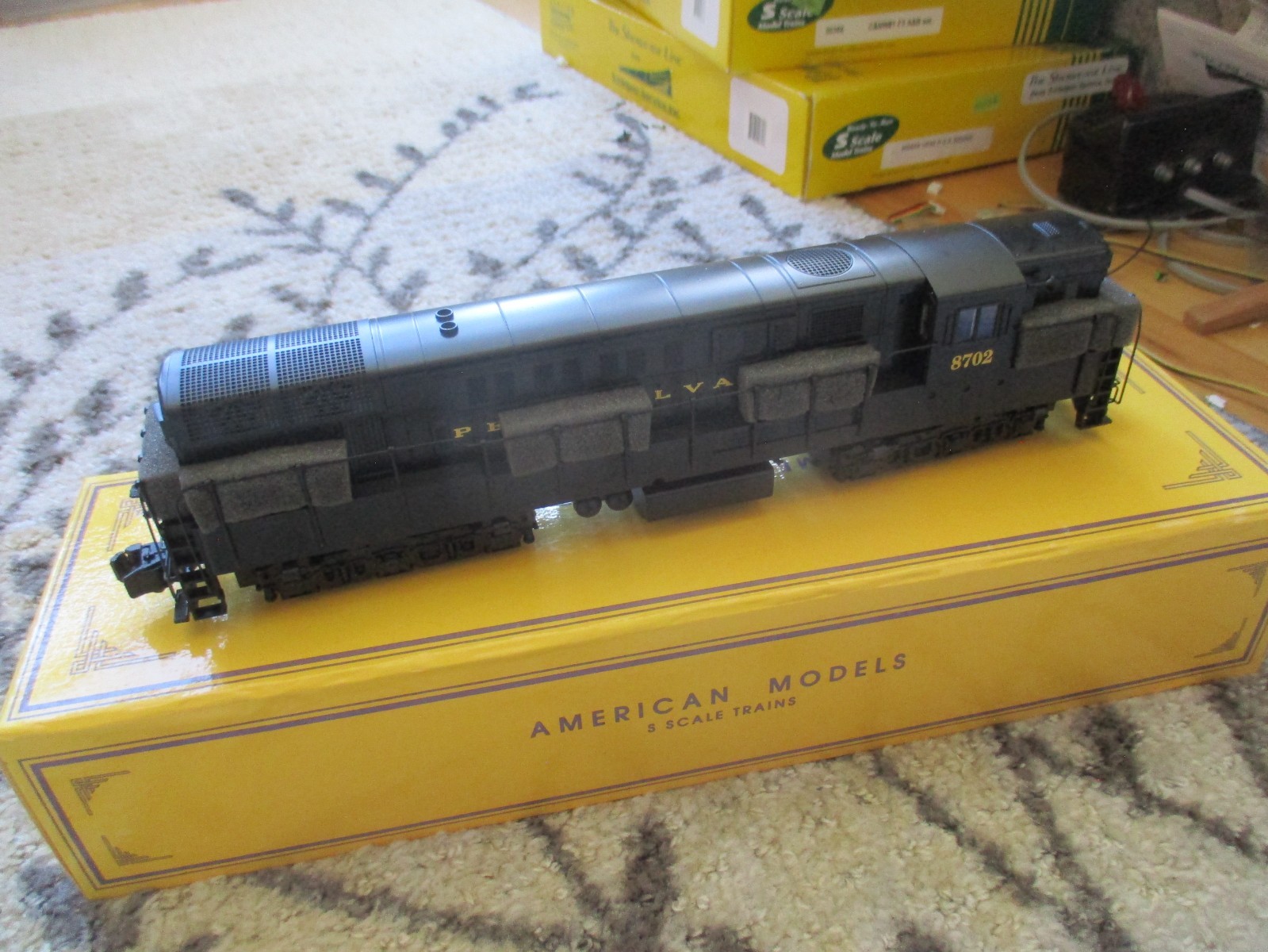 Amer Models PRR Trainmaster diesel (6/20/24 131.2) DC Hirail