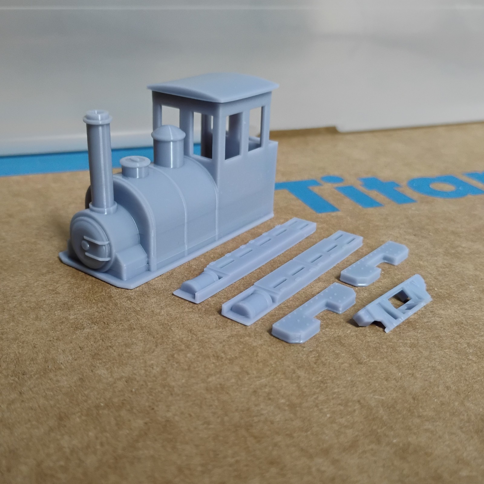 On18 STEAM LOCO kit #4. For Kato 11-109 Chassis. RESIN 3D Print. NEW!